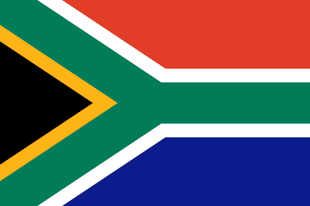 Flagge Südafrikas